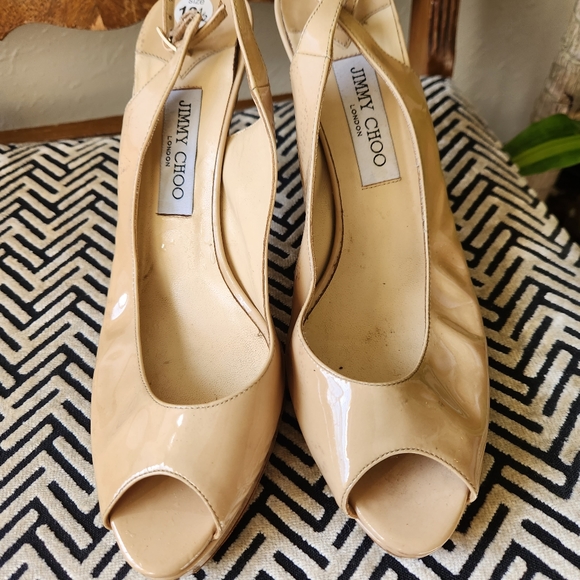 Jimmy Choo Slingback Heels - Picture 2 of 8